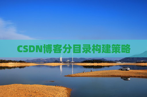 CSDN博客分目录构建策略